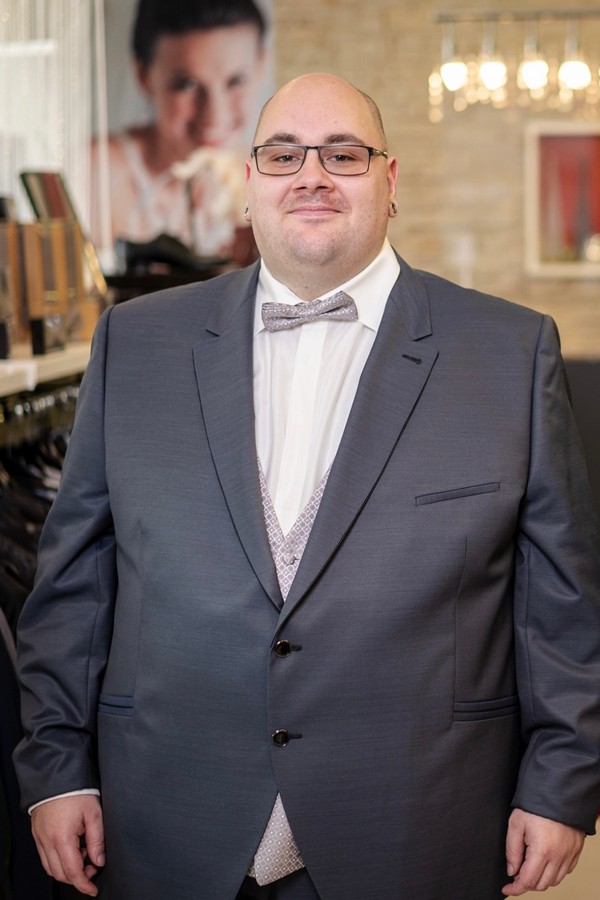 Anzug Übergröße Wivlorst grau