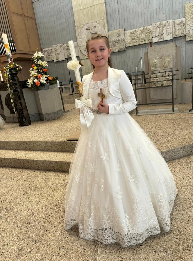 die 7 zauberhaften Bestandteile für ein unvergessliches Kommunion-Outfit.