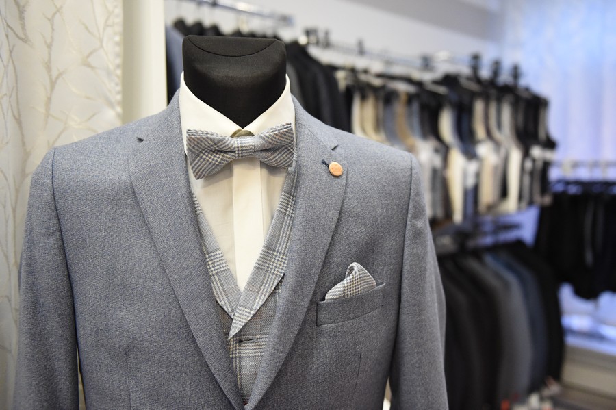 Puppe mit Anzug Boho