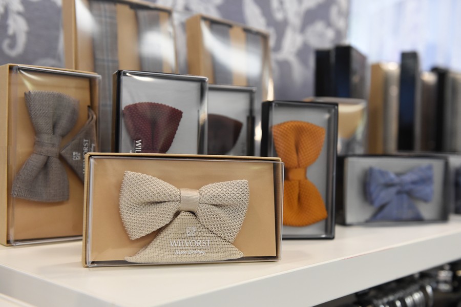 Auswahl an Fliegen für Mann