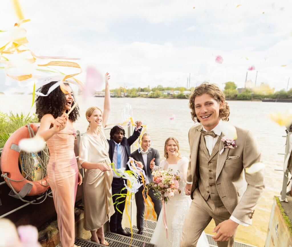 Anzug zur Strandhochzeit