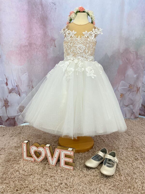 Taufkleid für Mädchen.