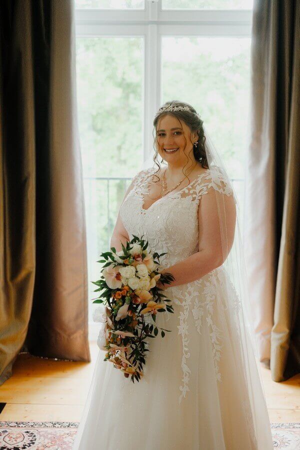 Curvybrautkleid Gr. 54