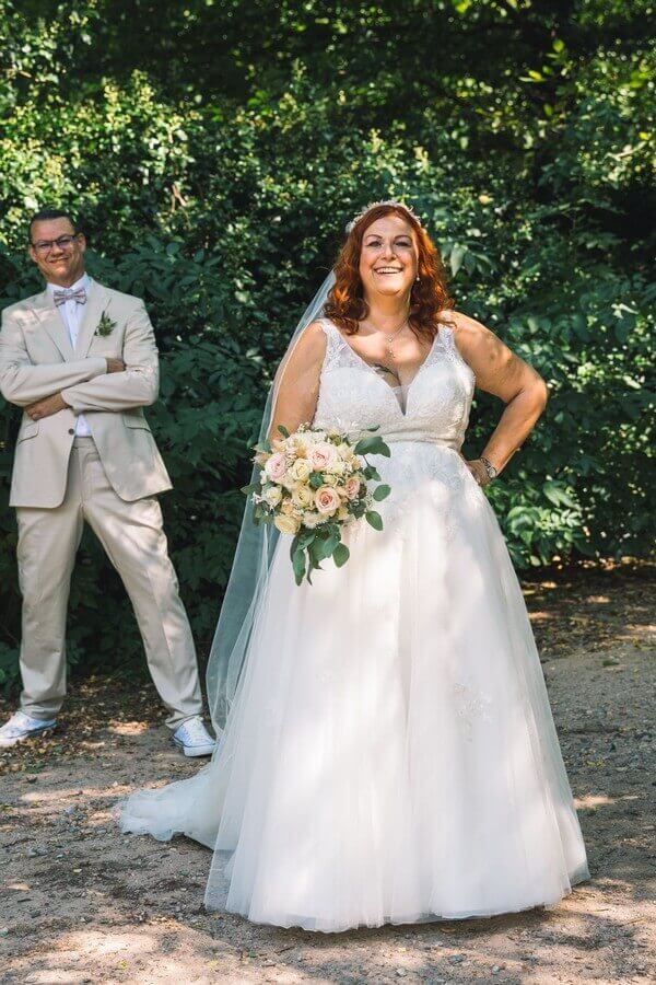Realbride Plussize Gr. 52 von Biancas Brautmoden