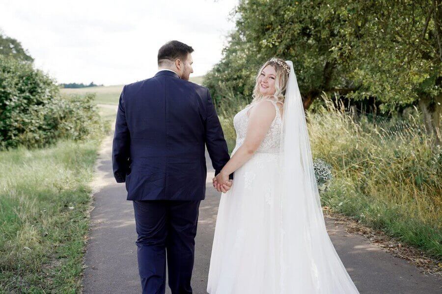 Brautpaar Plussize von Biancas Brautmoden