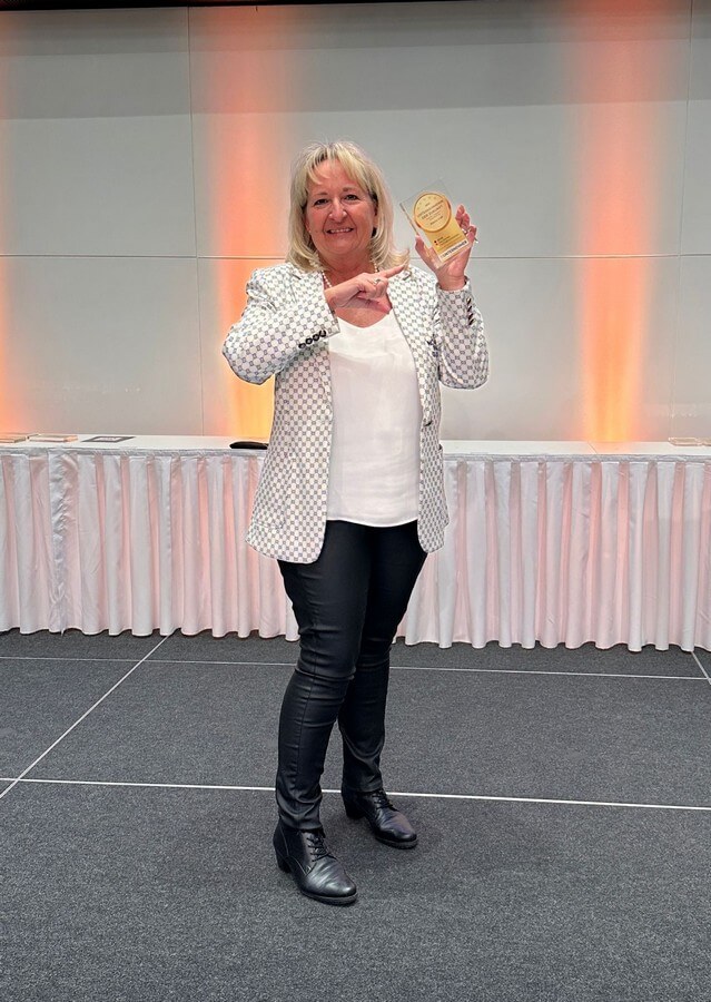 Auszeichnung als „Unternehmerin der Zukunft“ – vom DIIND Institut