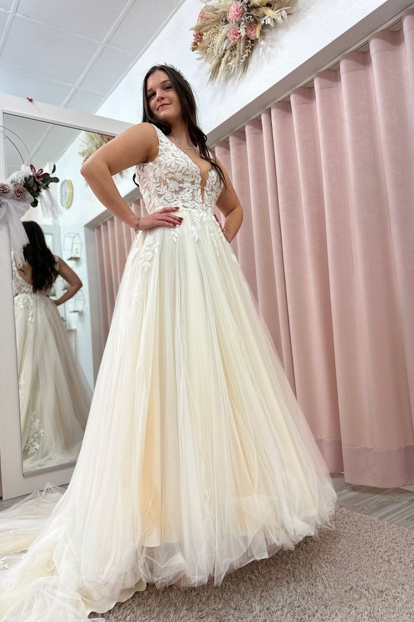 Brautkleid romantisch
