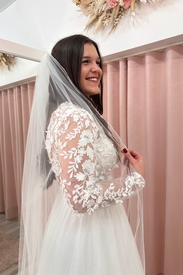 Brautkleid Winterhochzeit