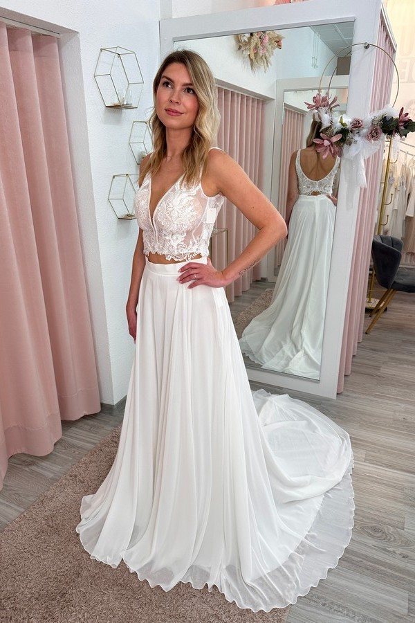 Brautkleid Mix and Match, Standesamt