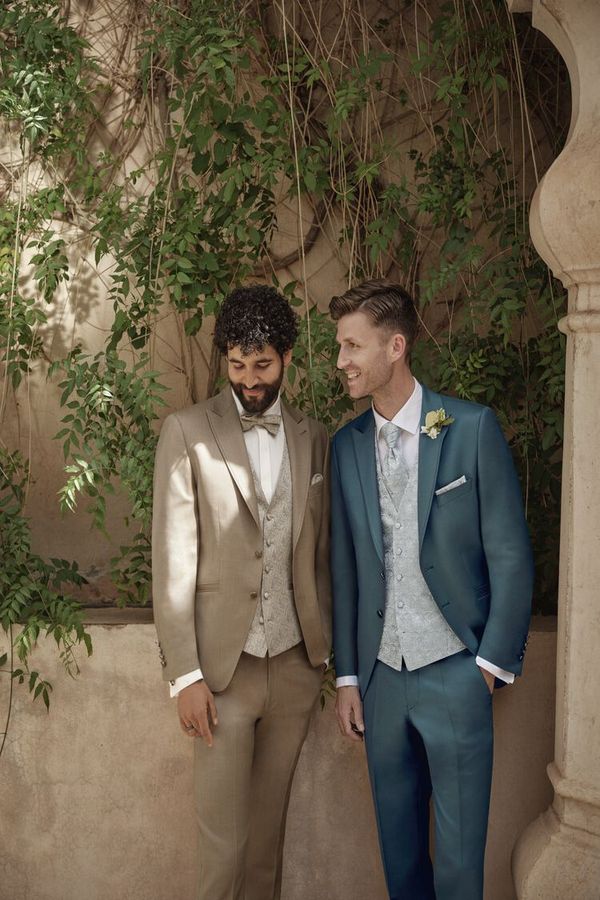 Herren 7 Moderne Hochzeitsanzüge für Bräutigam und Begleiter – Anprobe bei Bianca’s Brautmoden in Bad Kreuznach